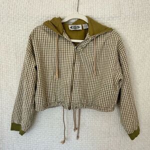 Vintage Cropped Hoodie✨ 